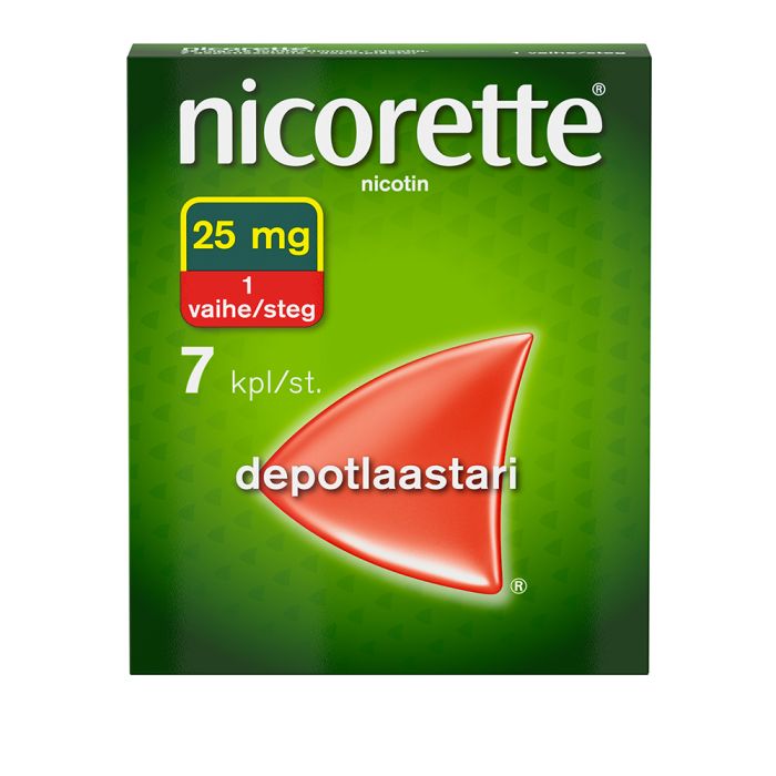NICORETTE 25 mg/16 h depotlaast 7 kpl bild 8