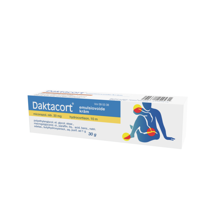 DAKTACORT emulsiovoide 20/10 mg/g 30 g kuva 4
