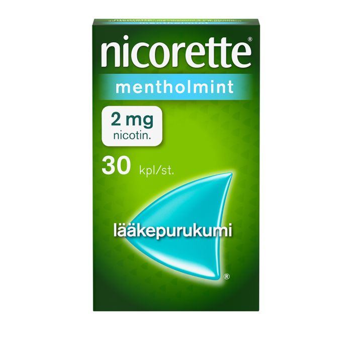 NICORETTE MENTHOLMINT lääkepurukumi 2 mg 30 fol bild 3