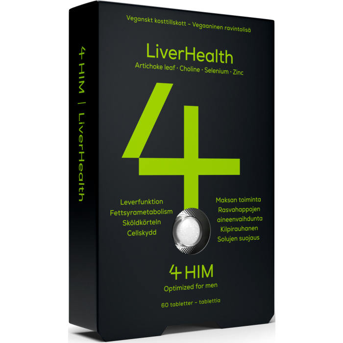 4HIM LiverHealth ravintolisä tabletti 60 tabl bild 1