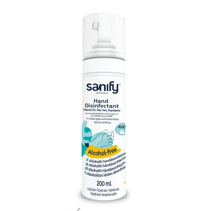Sanify alkoholiton käsides.vaahto 200 ml