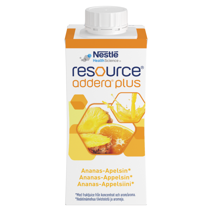 Resource Addera Plus Ananas-Appelsiini 4x200 ml bild 4