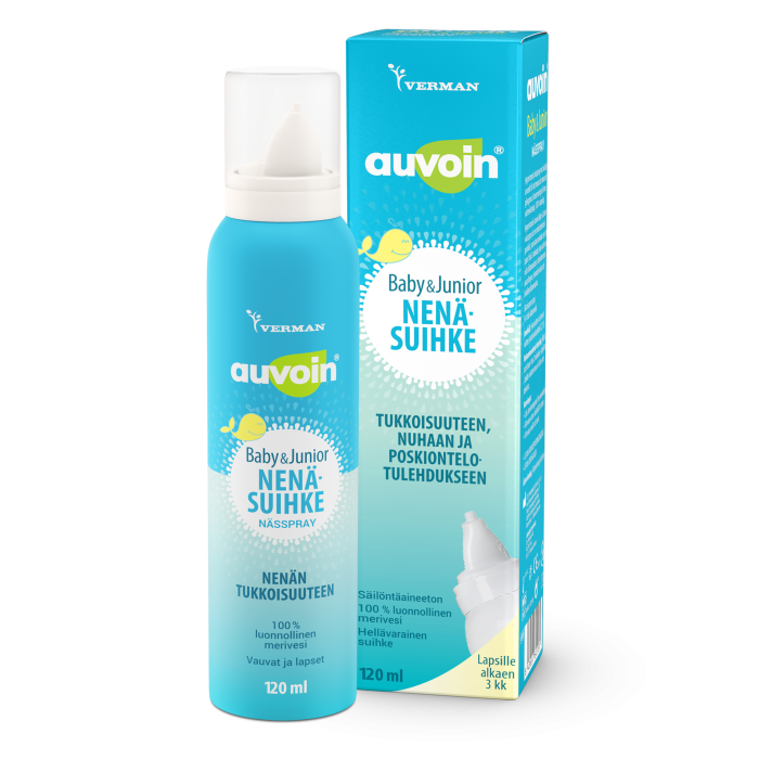 Auvoin Baby & Junior nenäsuihke 120 ml kuva 1