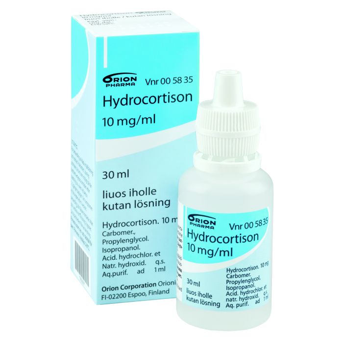 HYDROCORTISON 10 mg/ml liuos iholle 30 ml bild 12