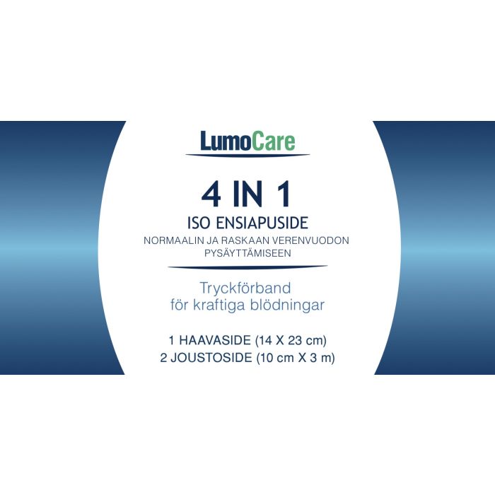 Lumocare 4 in 1 iso ensiapuside 1 kpl bild 1