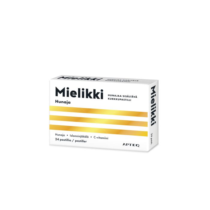 Apteq Mielikki Imeskeltävä yskänpastilli 24 tabl bild 4