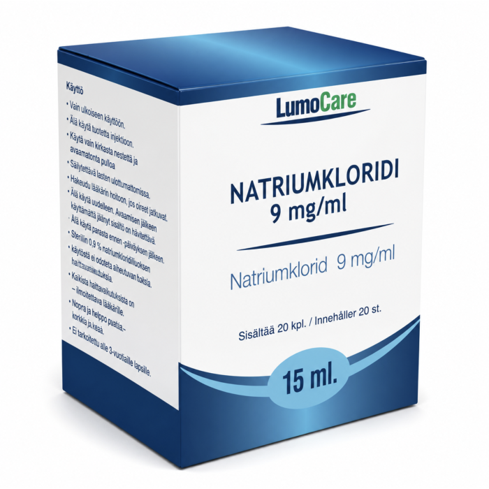 Sackler natriumkloridi 9 mg/ml ampulli 15 ml kuva 2