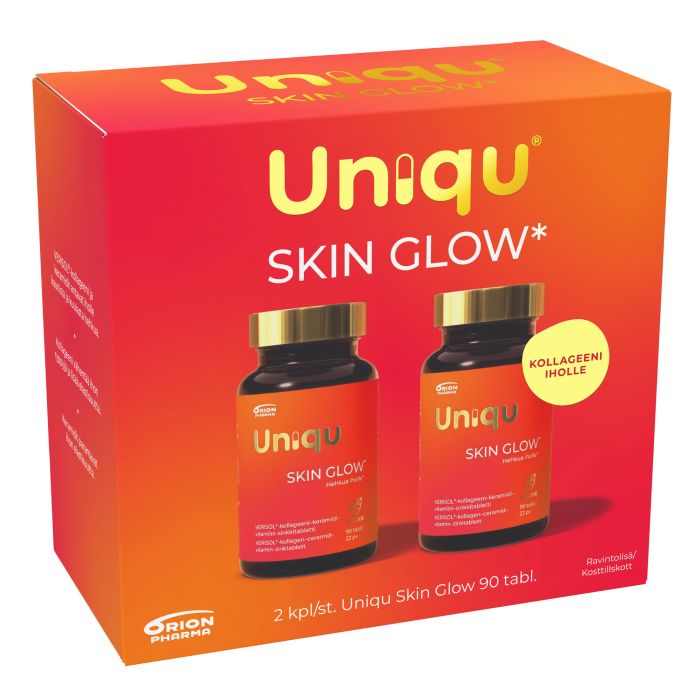 Uniqu Skin Glow Giftpack 2 x 90 tabl bild 4