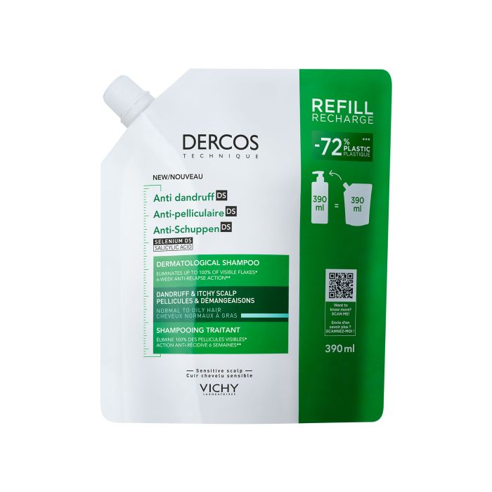 lorealfinland_Vichy_Product_Haircare_Dercos_Anti_Dandruff_Normal_to_Oily_Hair_Shampoo_Refill_390ml_03337875902830_FRONT_4715a9bf_0071_426a_a462_19049d4be99c