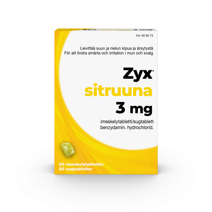 ZYX SITRUUNA 3 mg imeskelytabl 20 fol bild 6