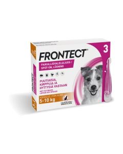 FRONTECT paikallisvaleluliuos 3 x 1 ml