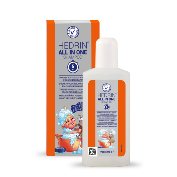 Hedrin All in One Shampoo pullo 200 ml