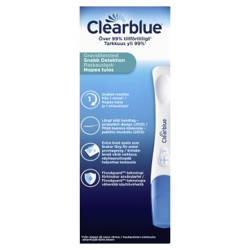 CLEARBLUE RASKAUSTESTI 1 KPL