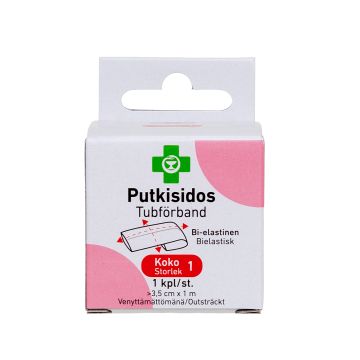 APTEEKKI Putkisidos koko 1 3,5 cm x 1 m 1 kpl