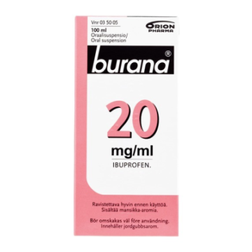 BURANA oraalisuspensio 20 mg/ml 100 ml
