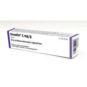 OVESTIN 1 mg/g emätinemulsiovoide (asetin)15 g