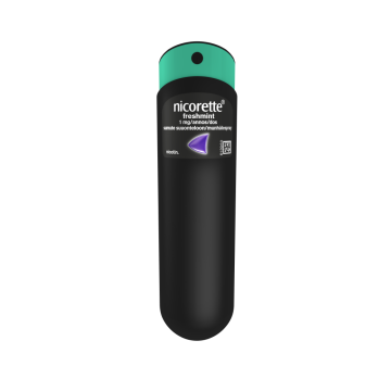 NICORETTE FRESHMINT sumute suuonteloon, liuos 1 mg/annos 3 x 150 annosta
