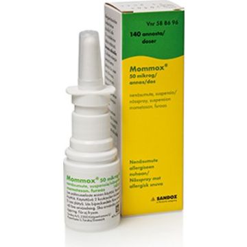 MOMMOX 50 mikrog/annos nenäsumute, susp 140 annosta