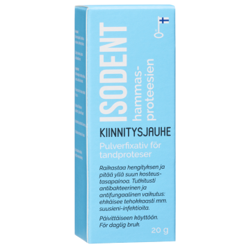 ISODENT HAMMASPROTEESIEN KIINNITYSJAUHE HOITAVA 20 G