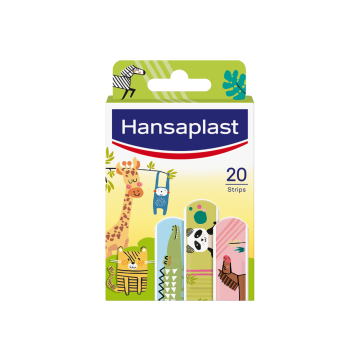 HANSAPLAST ANIMAL PLASTERS KIDS 20 KPL