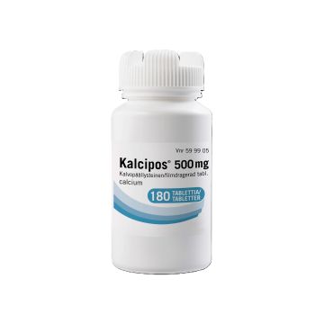 KALCIPOS 500 mg tabl, kalvopääll 180 kpl