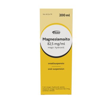 MAGNESIAMAITO 82,5 mg/ml oraalisusp 200 ml