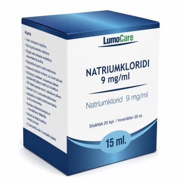 Lumocare natriumkloridi 9 mg/ml 15 ml