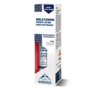 NORDAID SLEEP AID STRONG 1,95MG  MELATONIINISUIHKE 30 ml