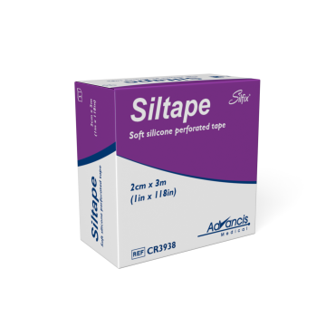 Siltape lääkinnäl. silikoniteippi 2cmx3m 1 kpl