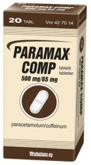 PARAMAX COMP 500/65 mg tabl 20 fol