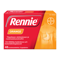 RENNIE ORANGE imeskelytabl 48 fol