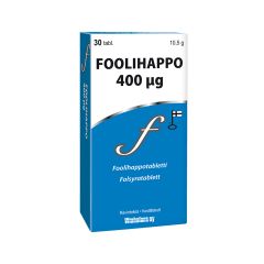 Foolihappo 400 mikrog  30 tabl