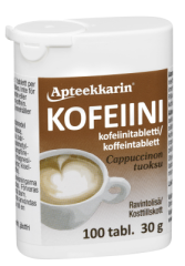 Apteekkarin Kofeiini 100 tabl