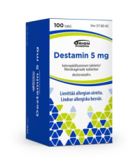 DESTAMIN 5 mg tabl, kalvopääll 100 fol