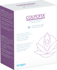 COLPOFIX SUMUTETTAVA EMÄTINGEELI + APPLIKAATTORI 10 KPL 20 ml