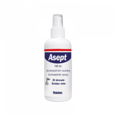 Asept-suihkepullo 100 ml