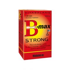 B-MAX STRONG RAVINTOLISÄ, (48505) X100TABL