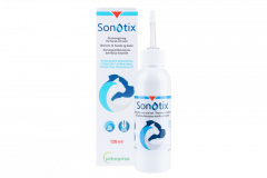Sonotix korvanpuhdistusliuos koirille 120 ml
