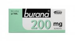 BURANA 200 mg tabl, kalvopääll 30 fol