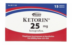 KETORIN 25 mg tabl 15 fol