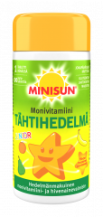 Minisun Monivitamiini Tähtihedelmä jr. 100 tabl