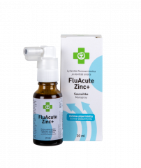 Apteekki FluAcute Zinc+ echina-piparminttu 20 ml