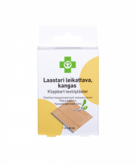 Apteekki laastari leikattava, kangas 8 cm x 1 m X1 kpl