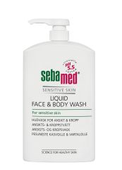 SEBAMED LIQUID FACE&BODY WASH PESUNESTE  PUMPPUPULLO 1000 ML