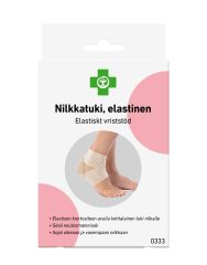 Apteekki nilkkatuki elastinen M, beige 1 kpl